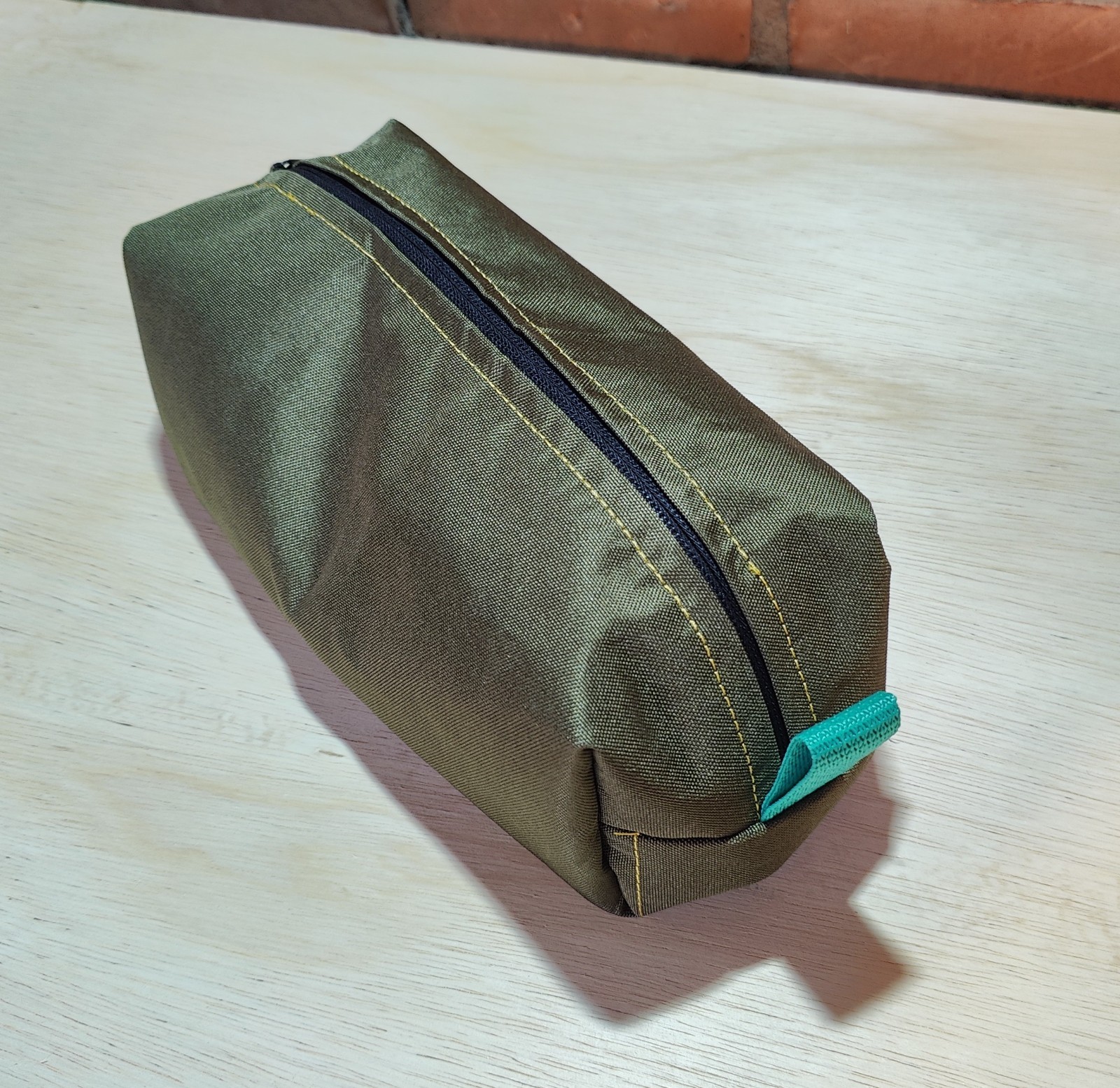 Handmade 1000D Nylon Utility Pouch Dopp Kit Travel Toiletry Bag Olive Drab Blue