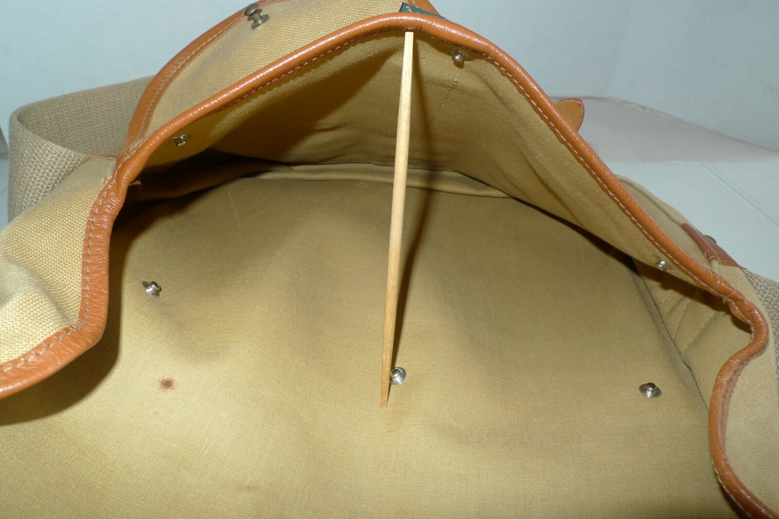 LIDDESDALE – COTTON CANVAS BAG & LINER- MEDIUM SIZE-TARAS STYLE-MADE @ SCOTLAND