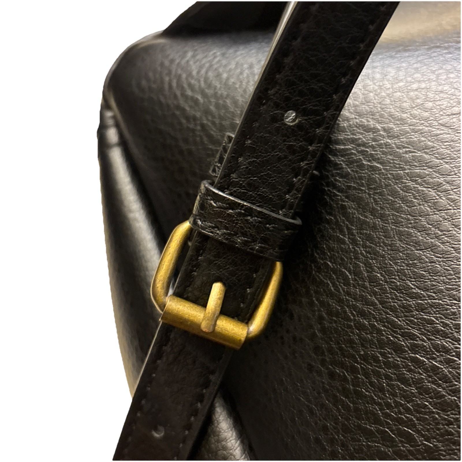 VTG FRYE & Co. Backpack Black Leather Quality Medium (MINOR SCRATCHES)