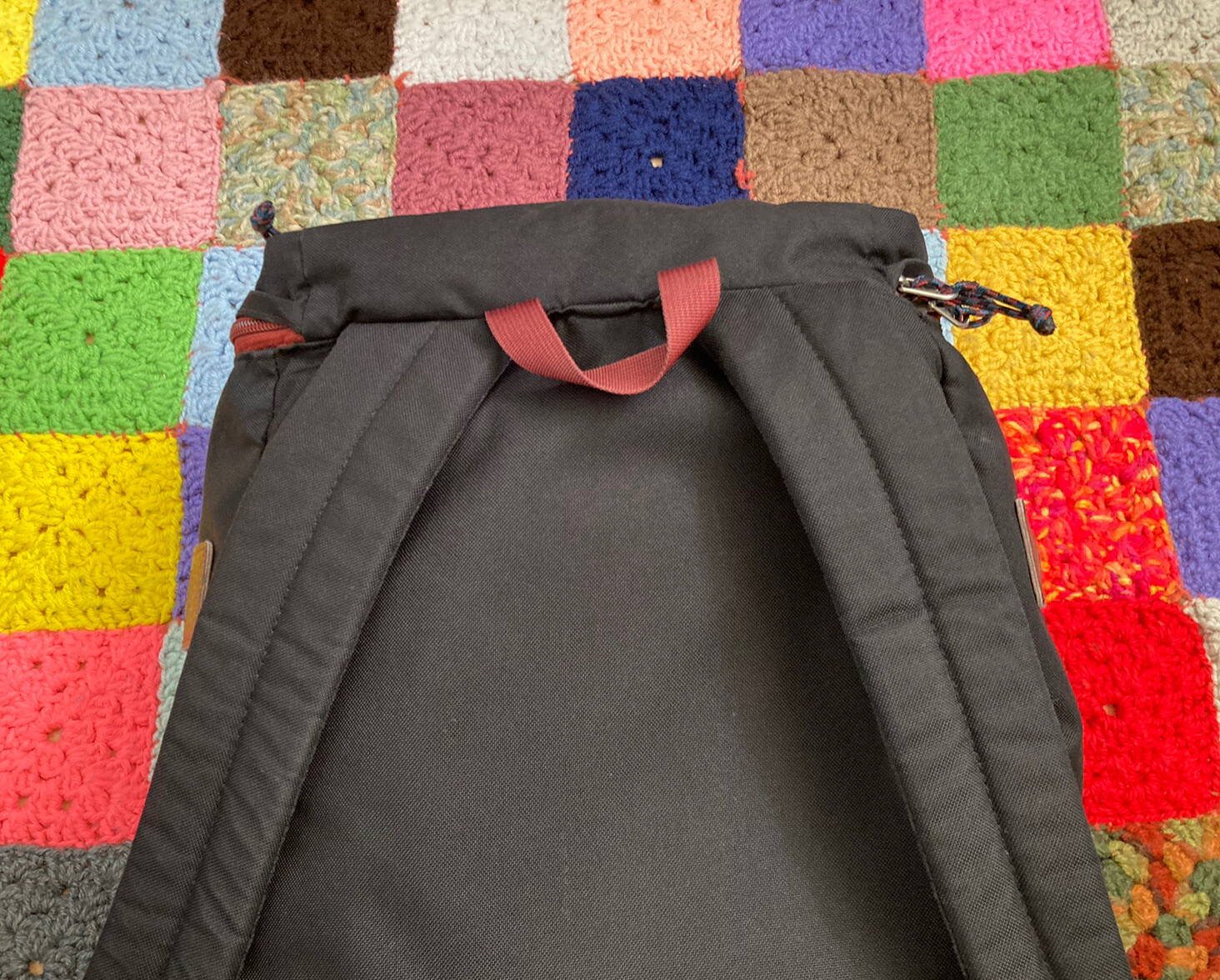 PATAGONIA Backpack Toromiro Pack Nylon Black Red Brown STY 48015 Bag RARE