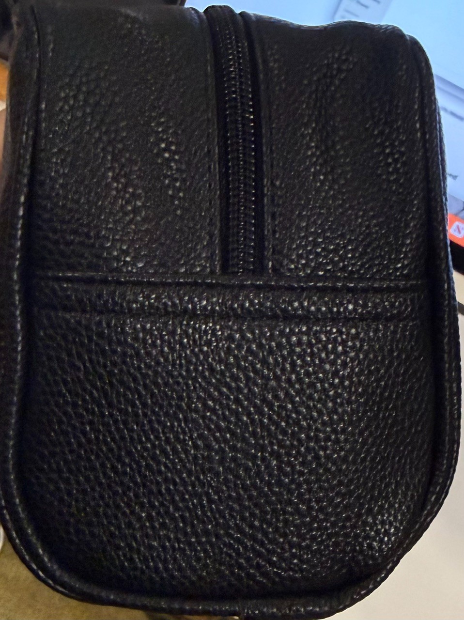 Calvin Klein Toiletry Classic Cosmetic Bag Black MSRP $75 NWT