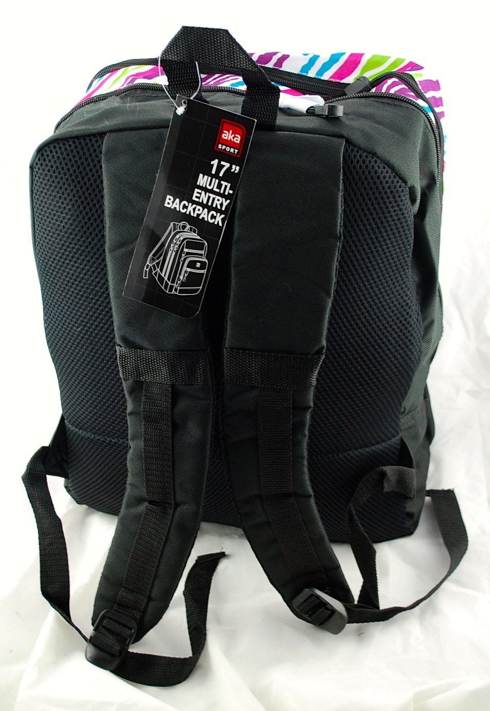 AKA Sport 17″ Backpack Multi-color School Supplies NWT