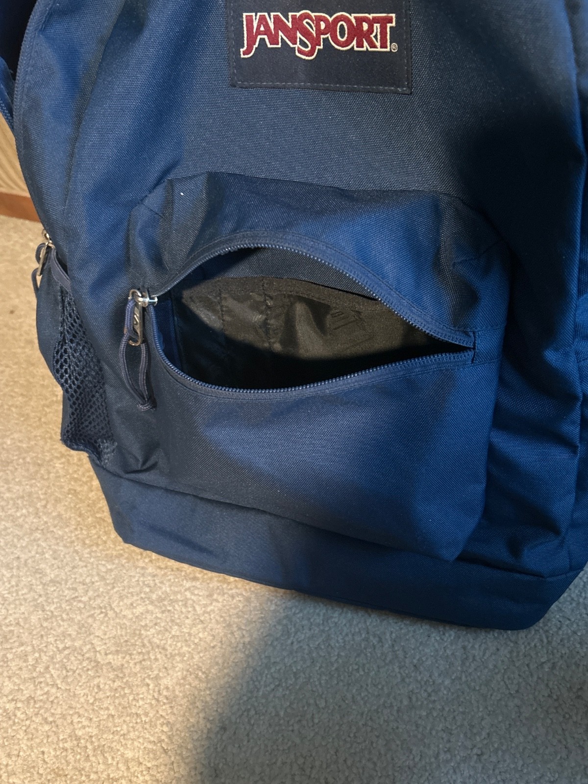 Jansport superbreak plus backpack Navy Used-Excellent