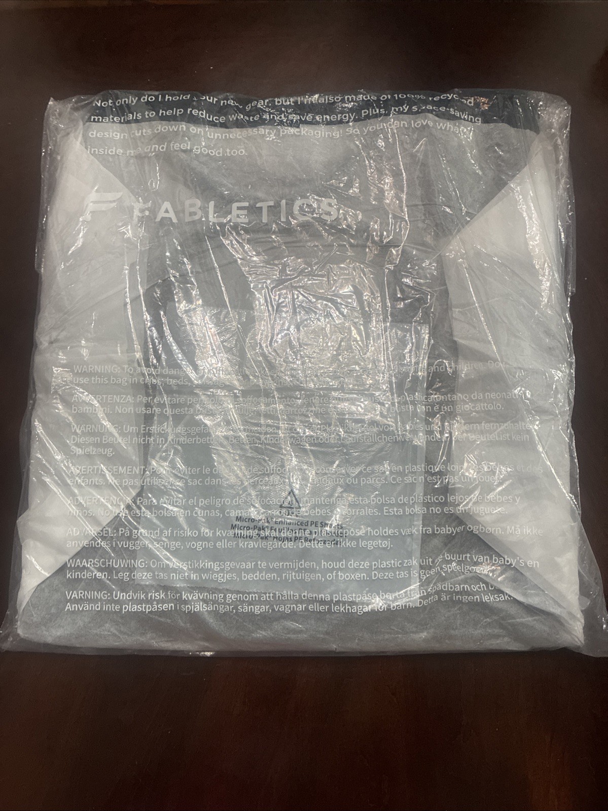 Fabletics Convertible Travel Bag in Black 34.5L 25cm x 48cm x 28cm