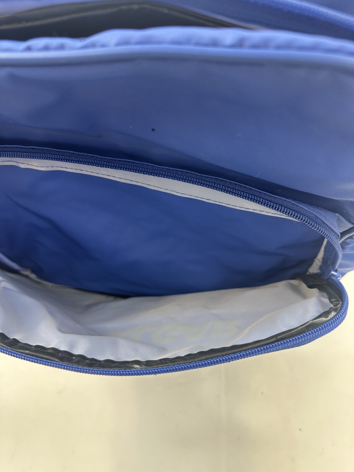 Trafalgar Bag Blue Rainbow Travel Shoulder Crossbody Tote Retro 80’s Pride
