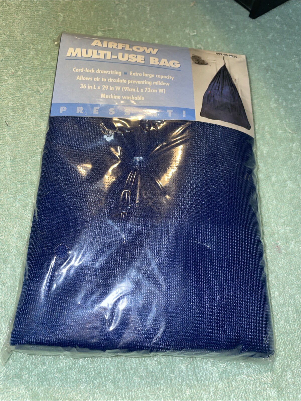 Airflow Multi Use Draw String Bag Machine Washable 36 In Long X 29 In Wide New