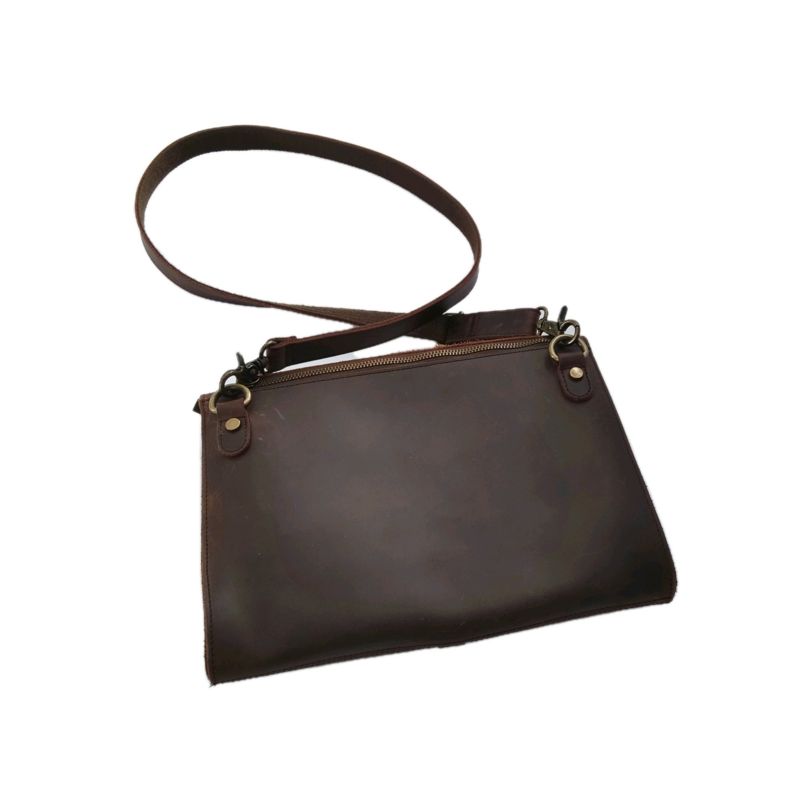 Glove Leather Unisex Messenger Bag. Pre-owned. Excellent Condition.