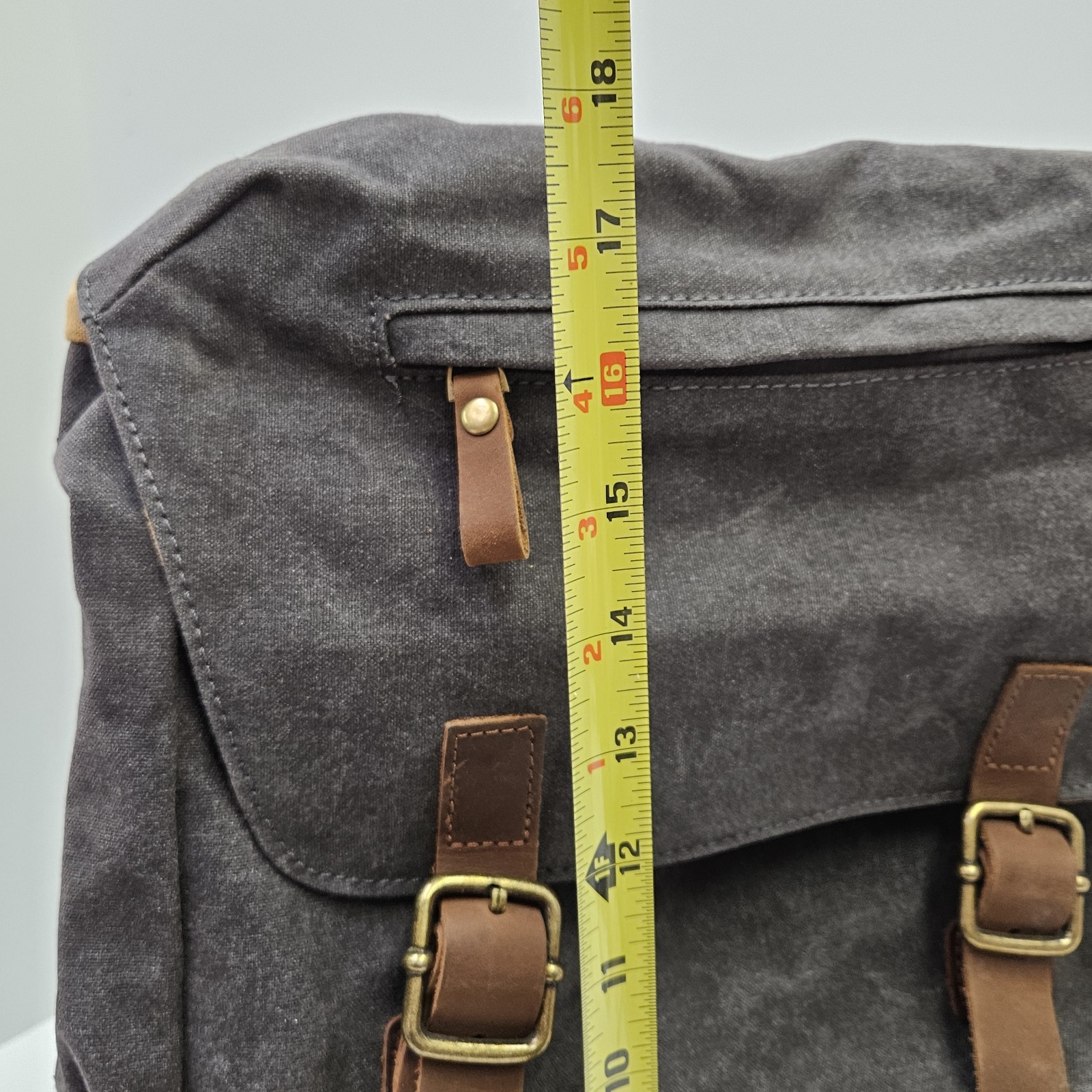 New Kattee Large Tin Cloth Heavy Duty Cotton Canvas Backpack Rucksack