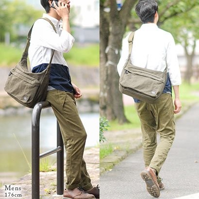PORTER Shoulder Bag BEAT 1. Black 727-08972