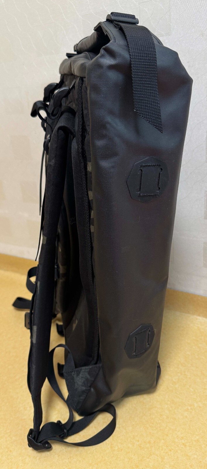 black ember camo color backpack modular system