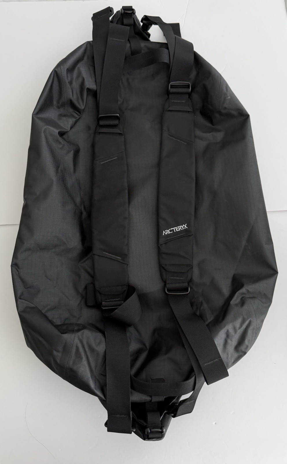 Arc’teryx Carrier Duffel 55 – Black – Shoulder Straps – Waterproof Packable