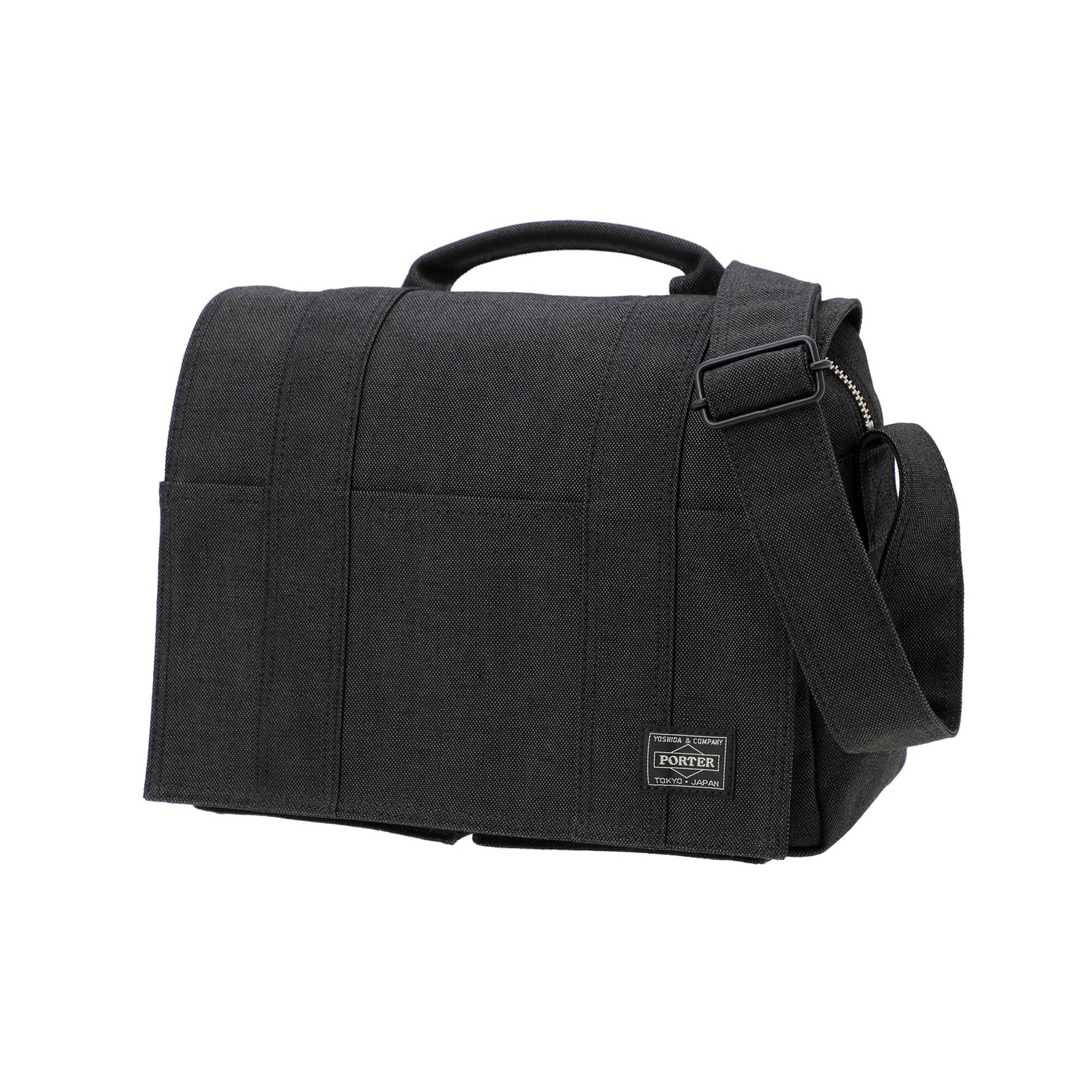 PORTER SMOKY Shoulder Bag, B5 Size, Yoshida & Co., Black