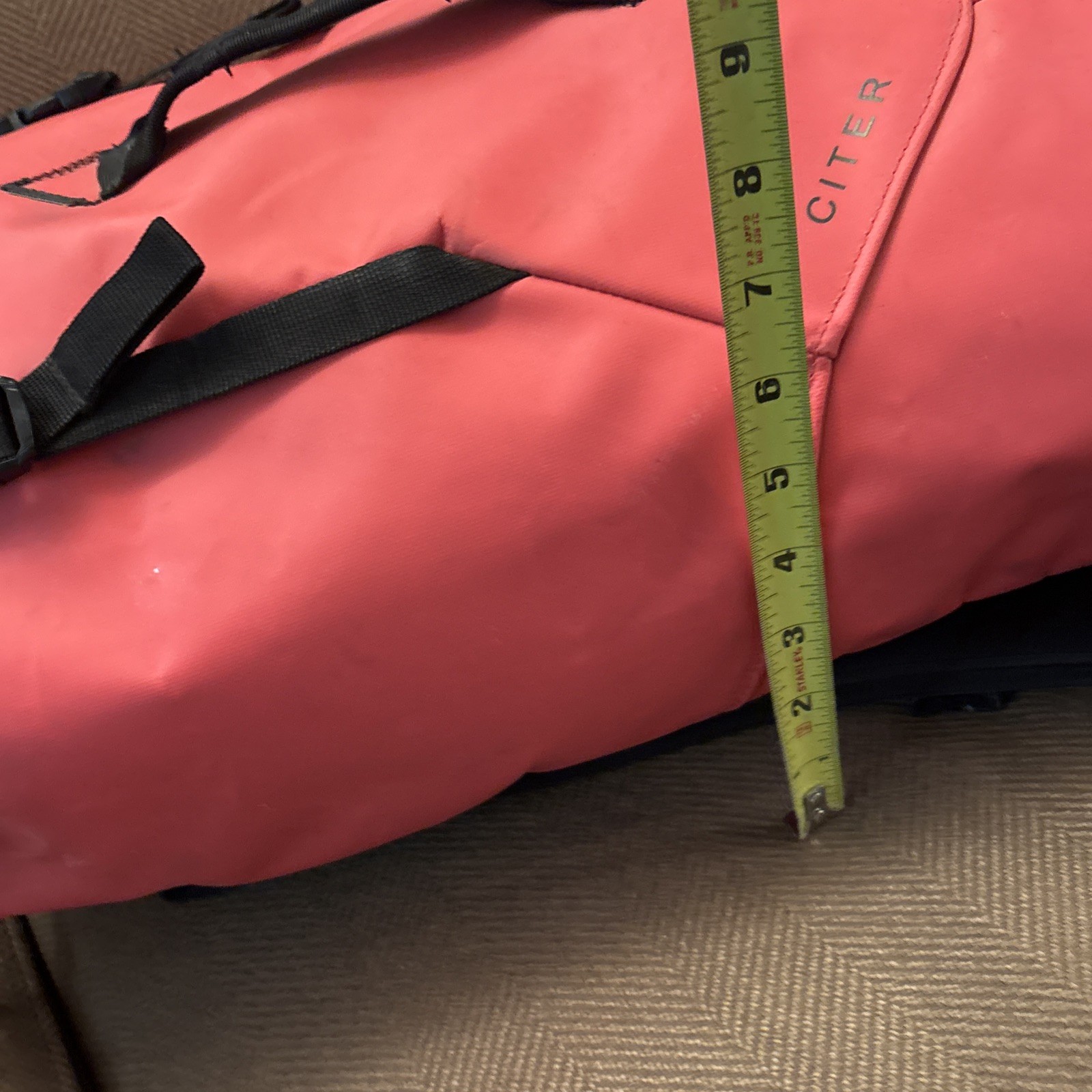 THE NORTH FACE CITER 40L Red Climbing Waterproof Backpack Commuter Laptop Base