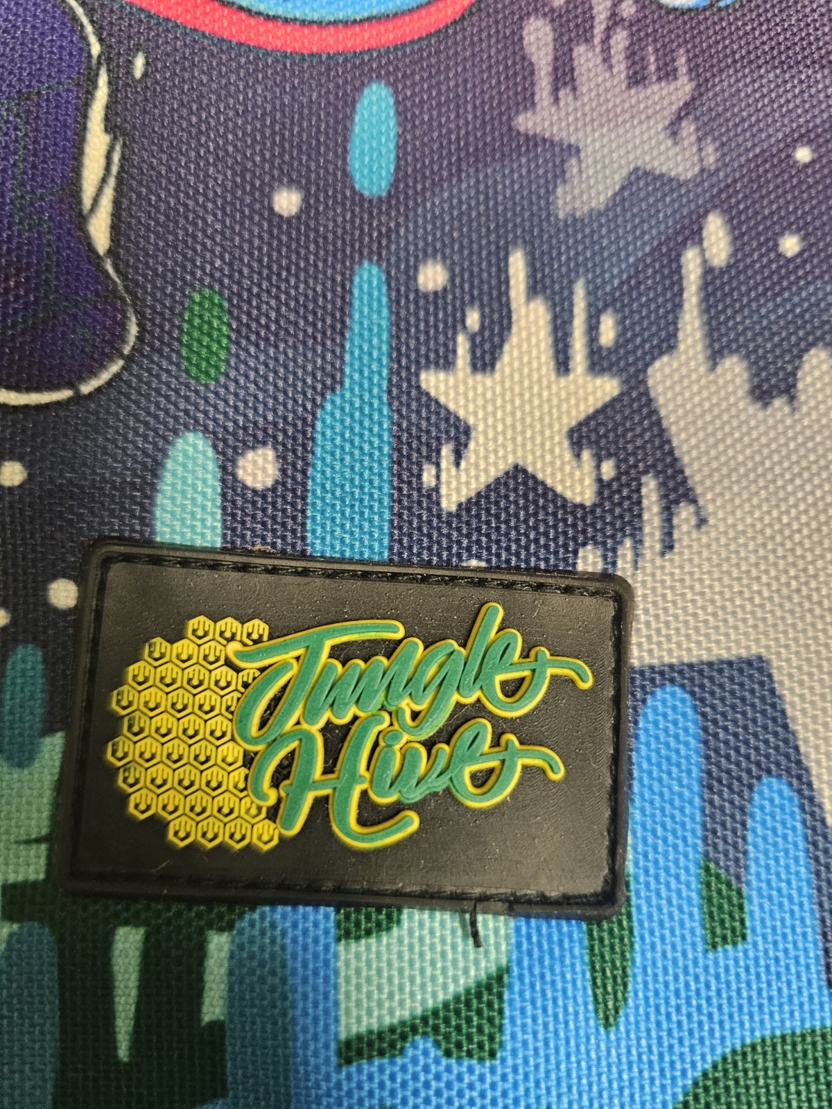 NEW JUNGLE HIVE Smell Proof Backpack – Stoner Art Design