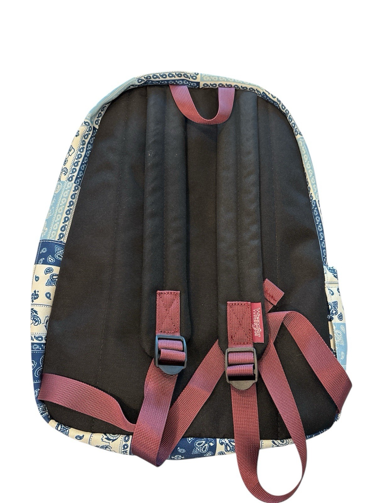 Wrangler Blue Paisley Y2K Backpack