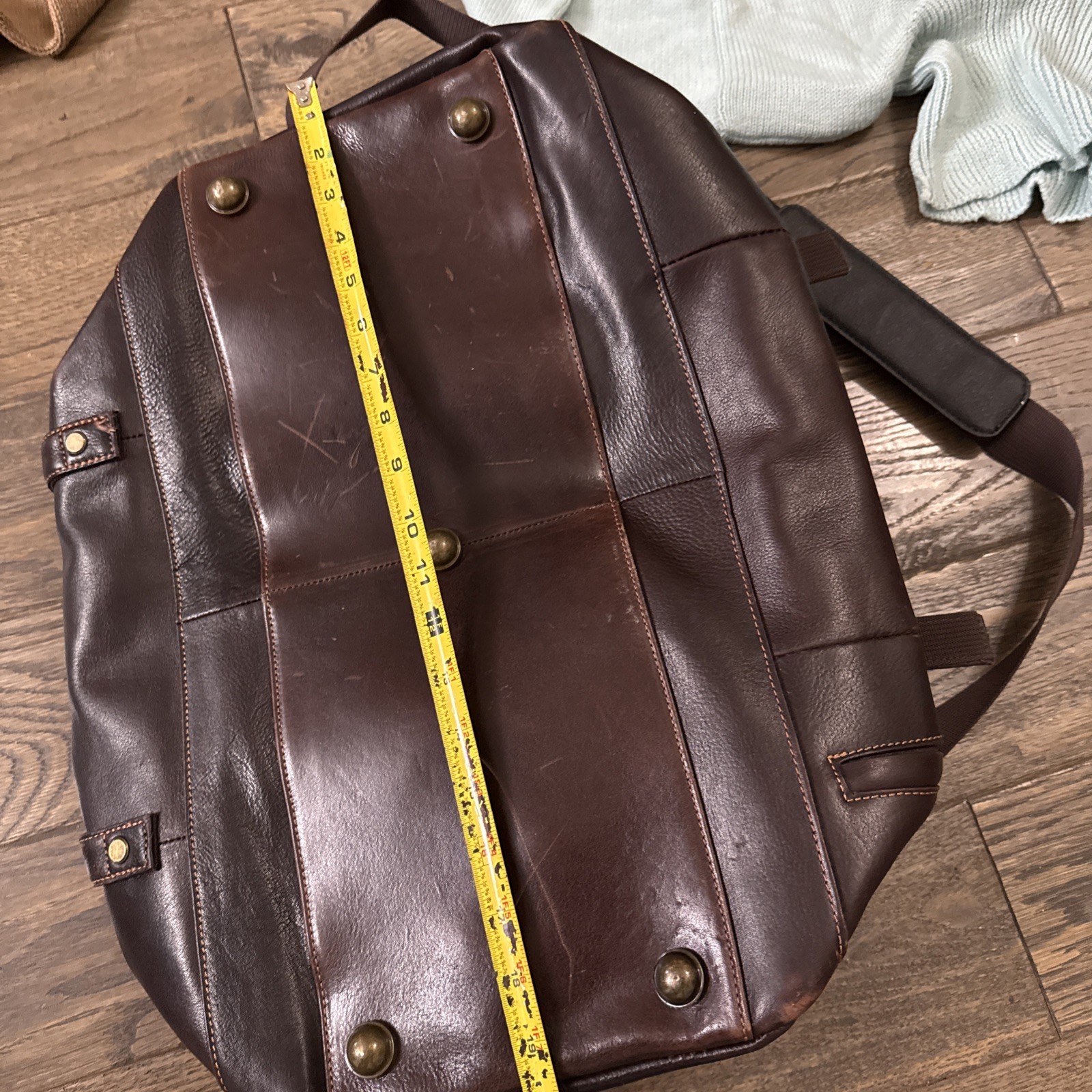 Wilson’s Leather Large Retro Brown Travel or Business Bag. Beautiful