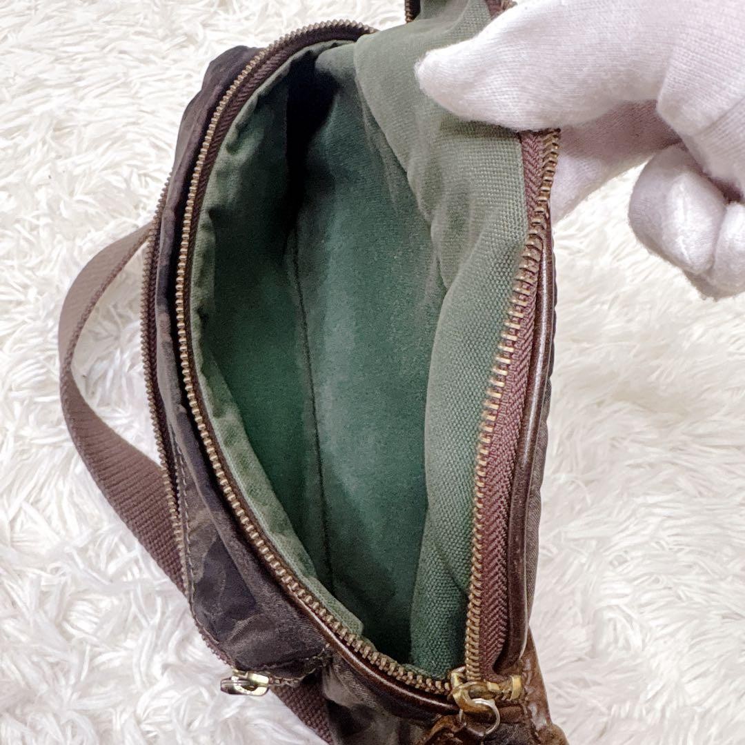 Felisi Camouflage Nylon Leather Crossbody Bag Men’s Model 799 Excellent