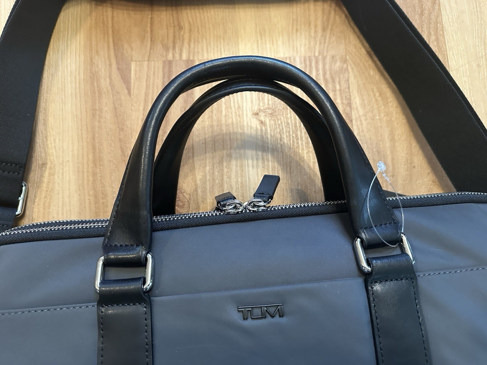 Tumi Thornberry Triple Compartment Brief Laptop Business Bag with Trolley Sleeve