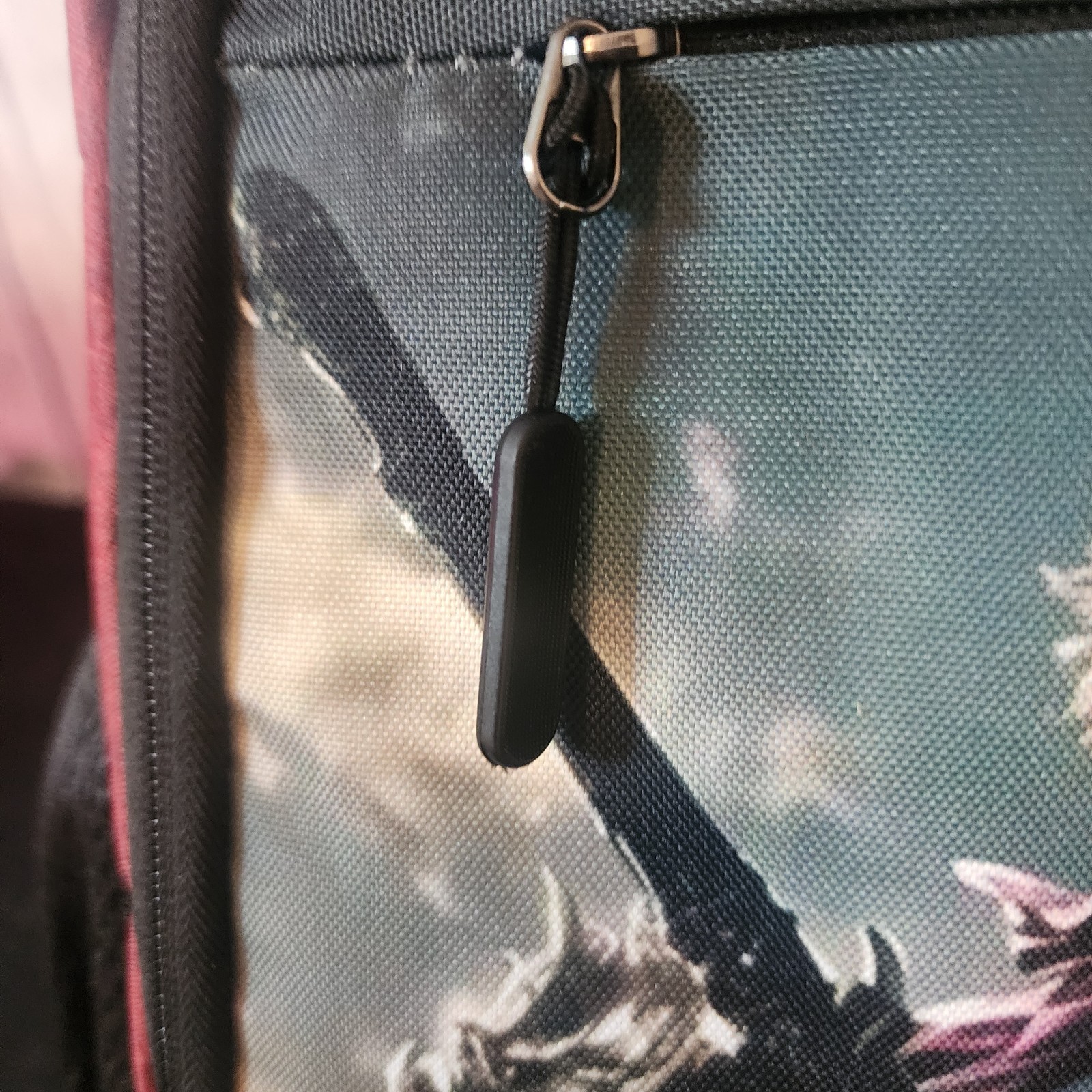 Anime Fantasy Warrior Laptop Backpack USB Port 16” Gaming Bag