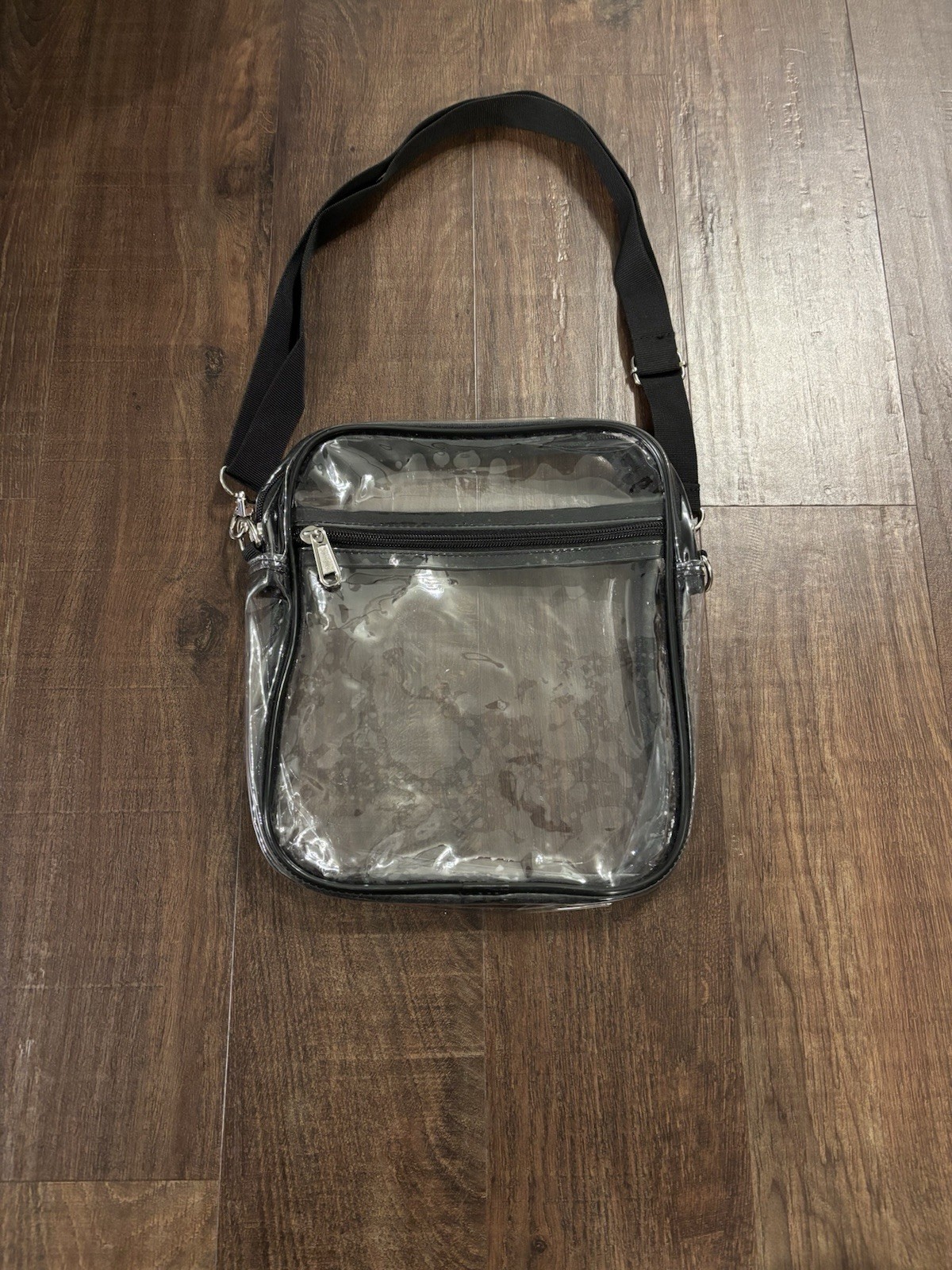 Clear 10×8 Stadium Approved Sling Bag Transparent Purse Sporting Events Concerts