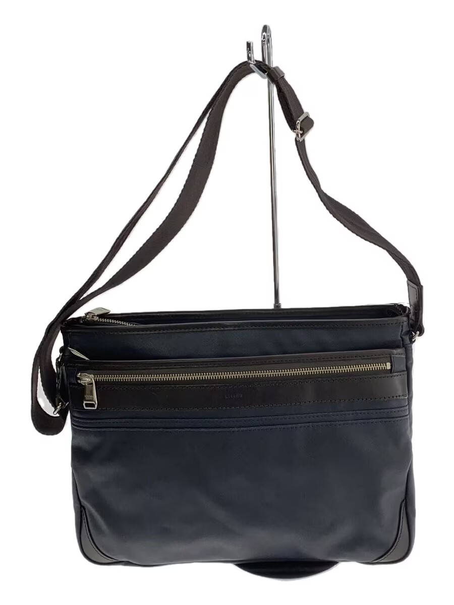 ultima TOKYO Shoulder Bag Leather NVY 59644