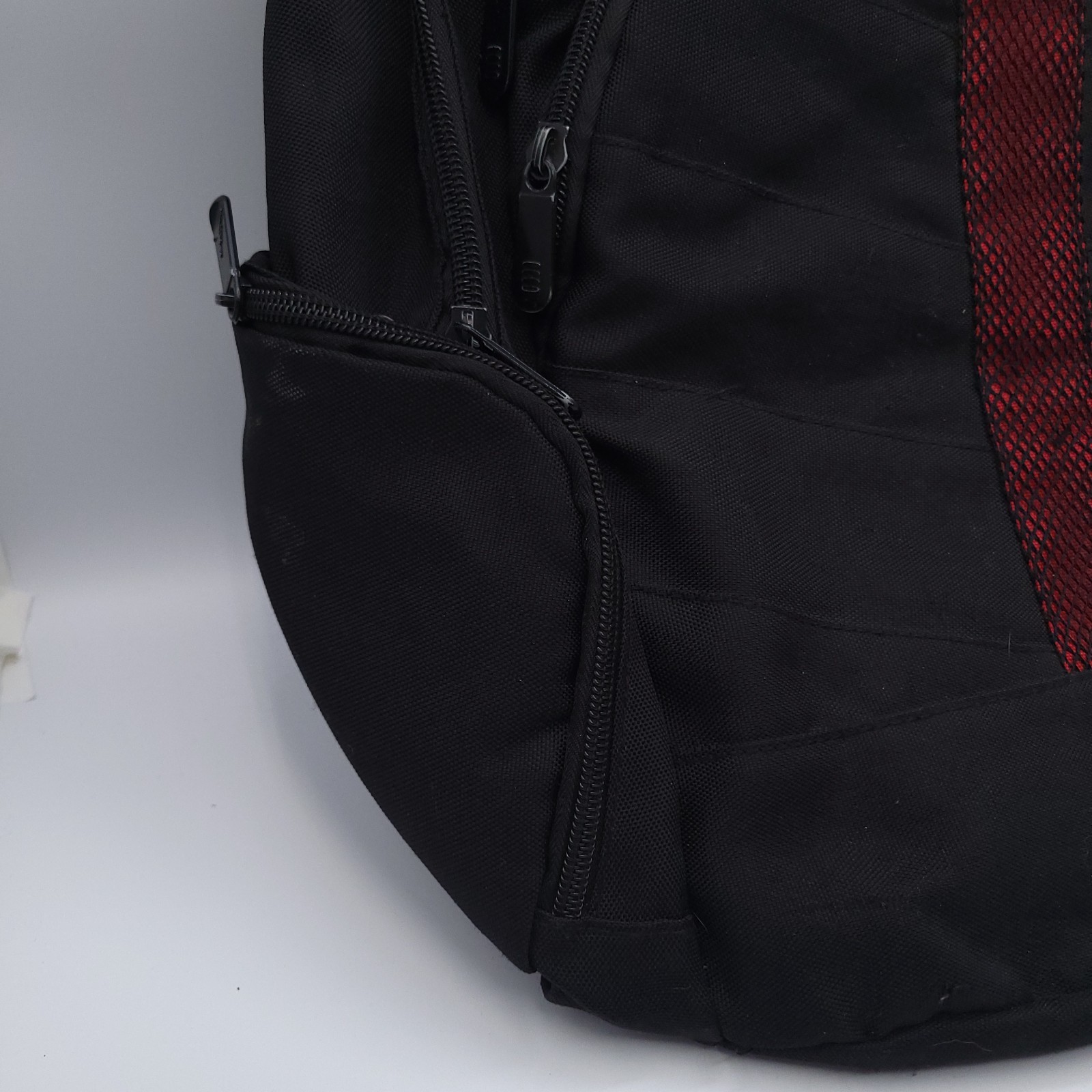 Air Jordan Jumpman Backpack Large Size Black with Red Jumpman Shoulder Straps