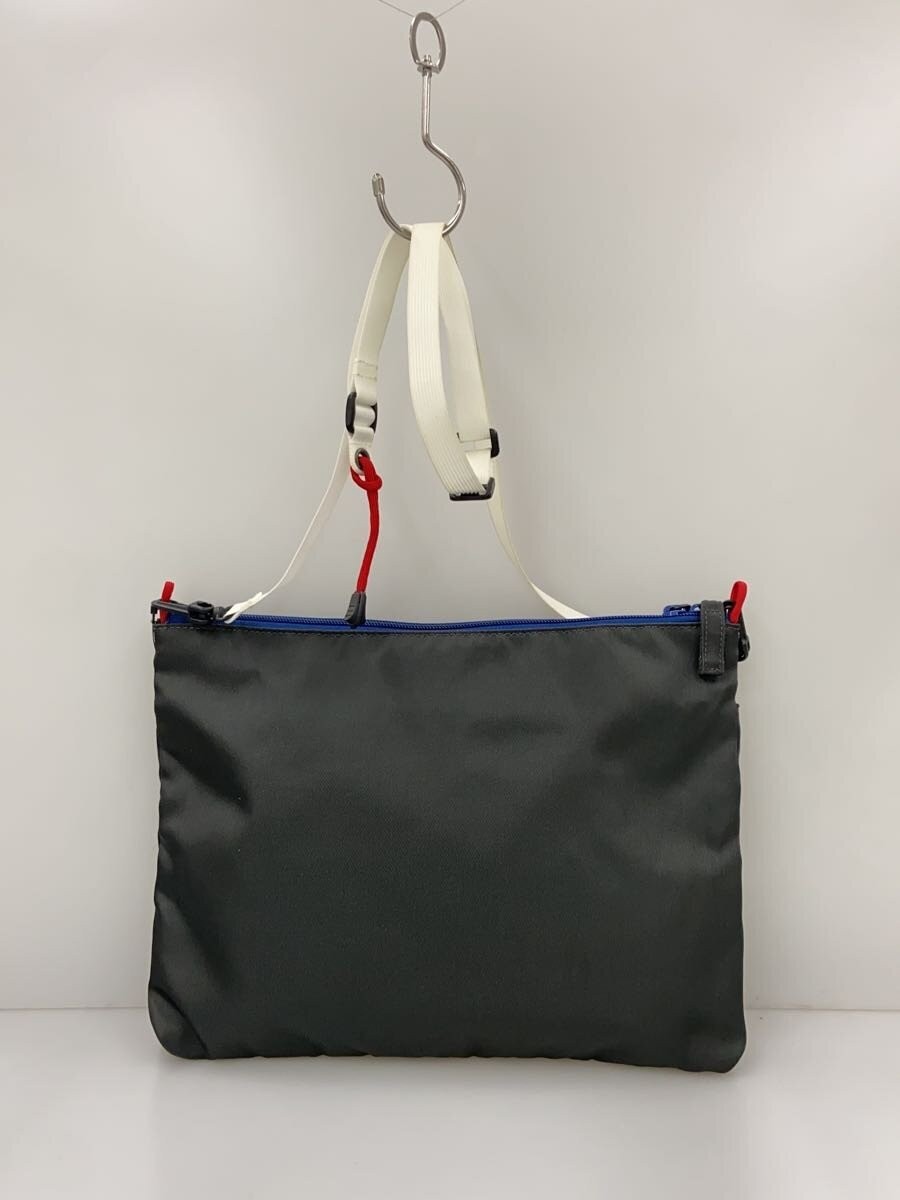 Graphpaper Shoulder Bag, Nylon, Gray, GU231-90326C