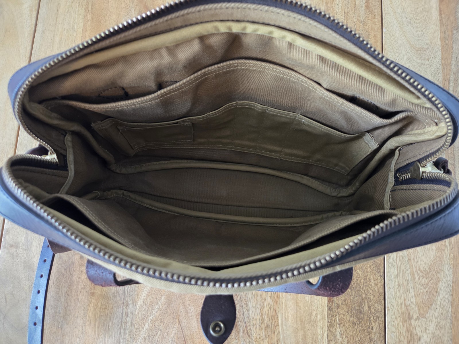 Filson Rugged Twill Original Briefcase | Tan | Made in USA | MSRP $499