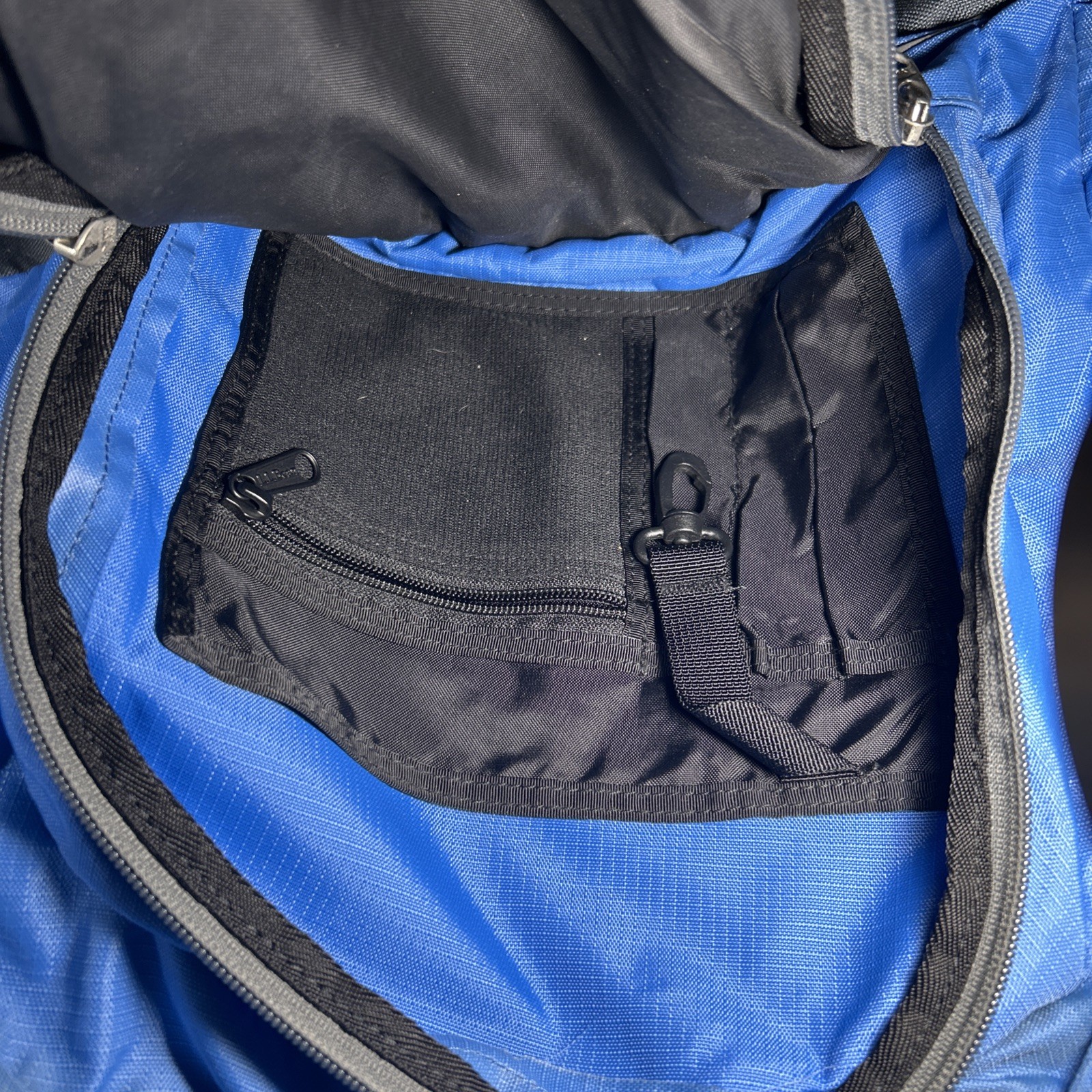 L.L.Bean Turbo Transit Pack Blue 42L Laptop Backpack Ripstop Nylon Bag 296937