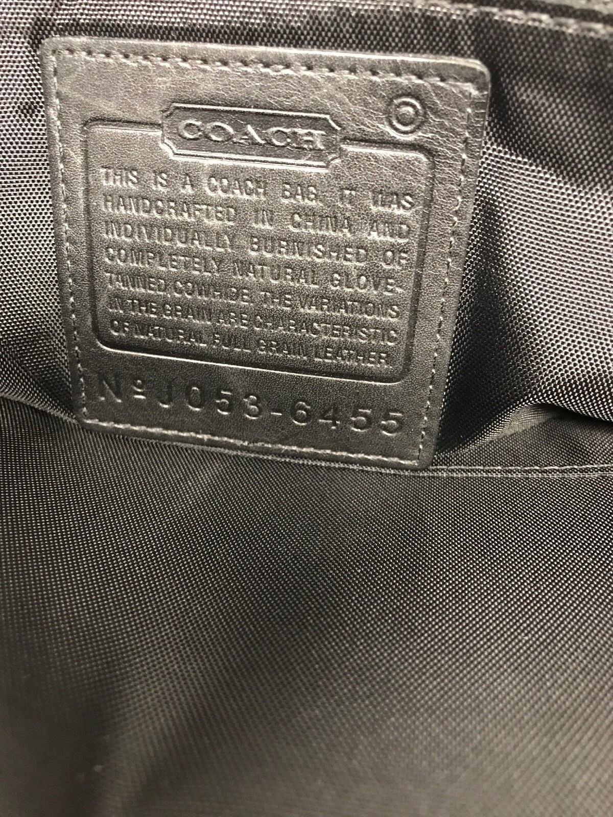 Coach Metropolitan Briefcase laptop Messenger bag black leather J053-6455