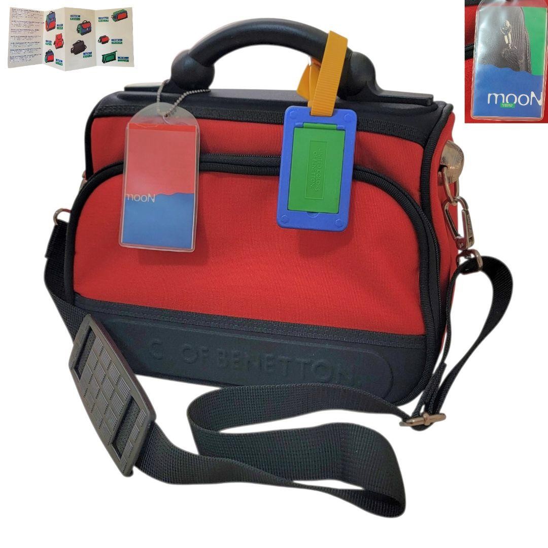 Vintage 90s United Colors of Benetton Moon Collection 2Way Shoulder Bag Rare