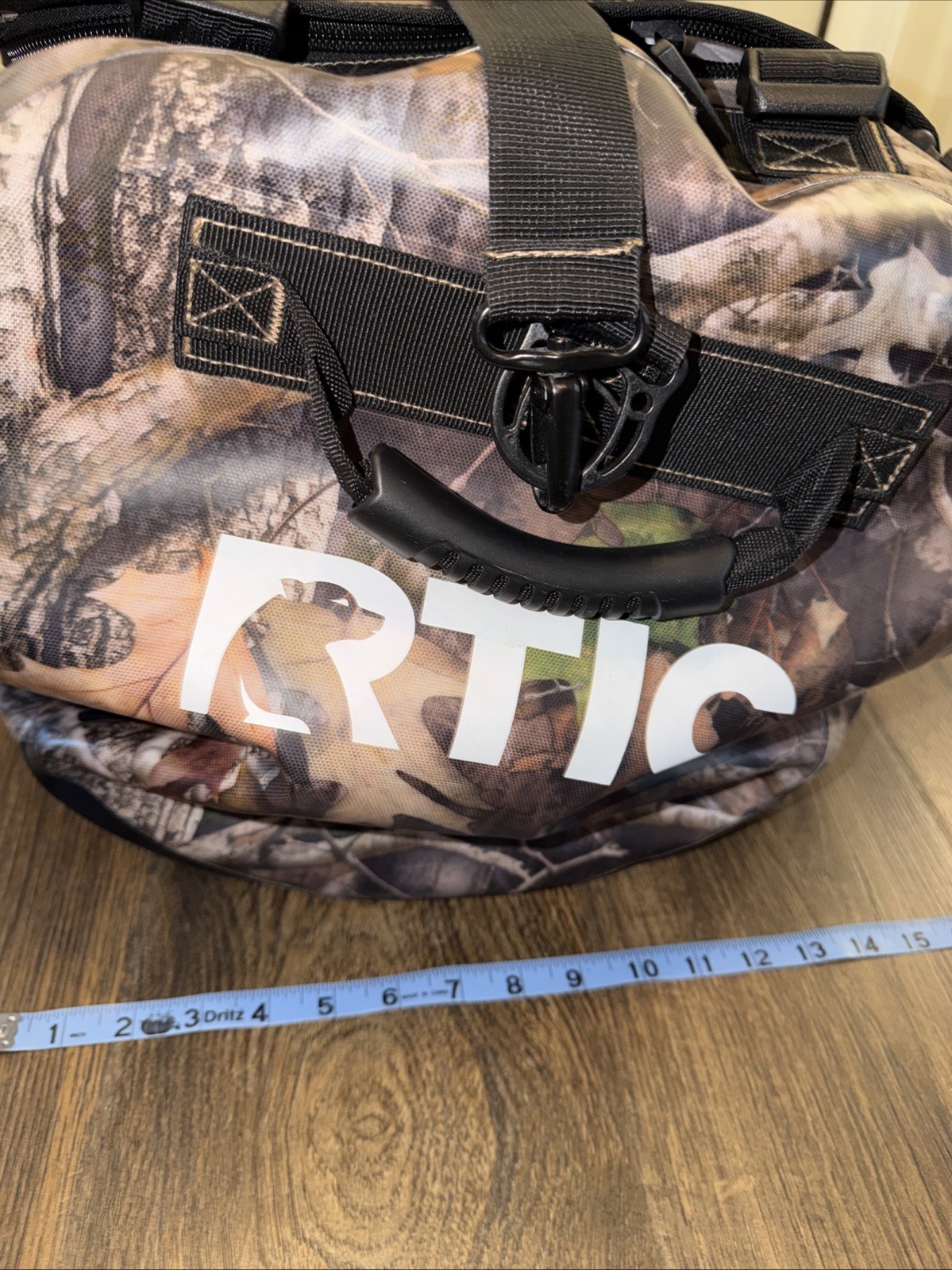 Retired RTIC Waterproof Duffle Bag 140L Kanati Camo Backpack Straps Heavy Duty
