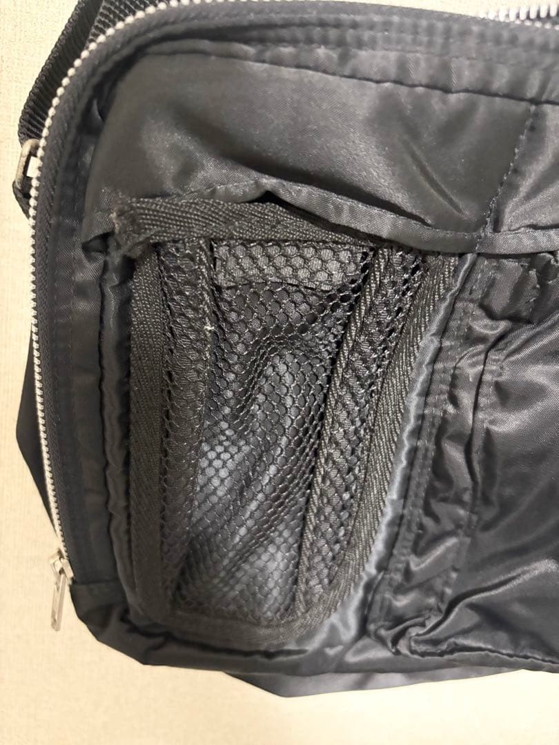 EAST BOY MEN Black Shoulder Bag Porter Made in Japan Y2K