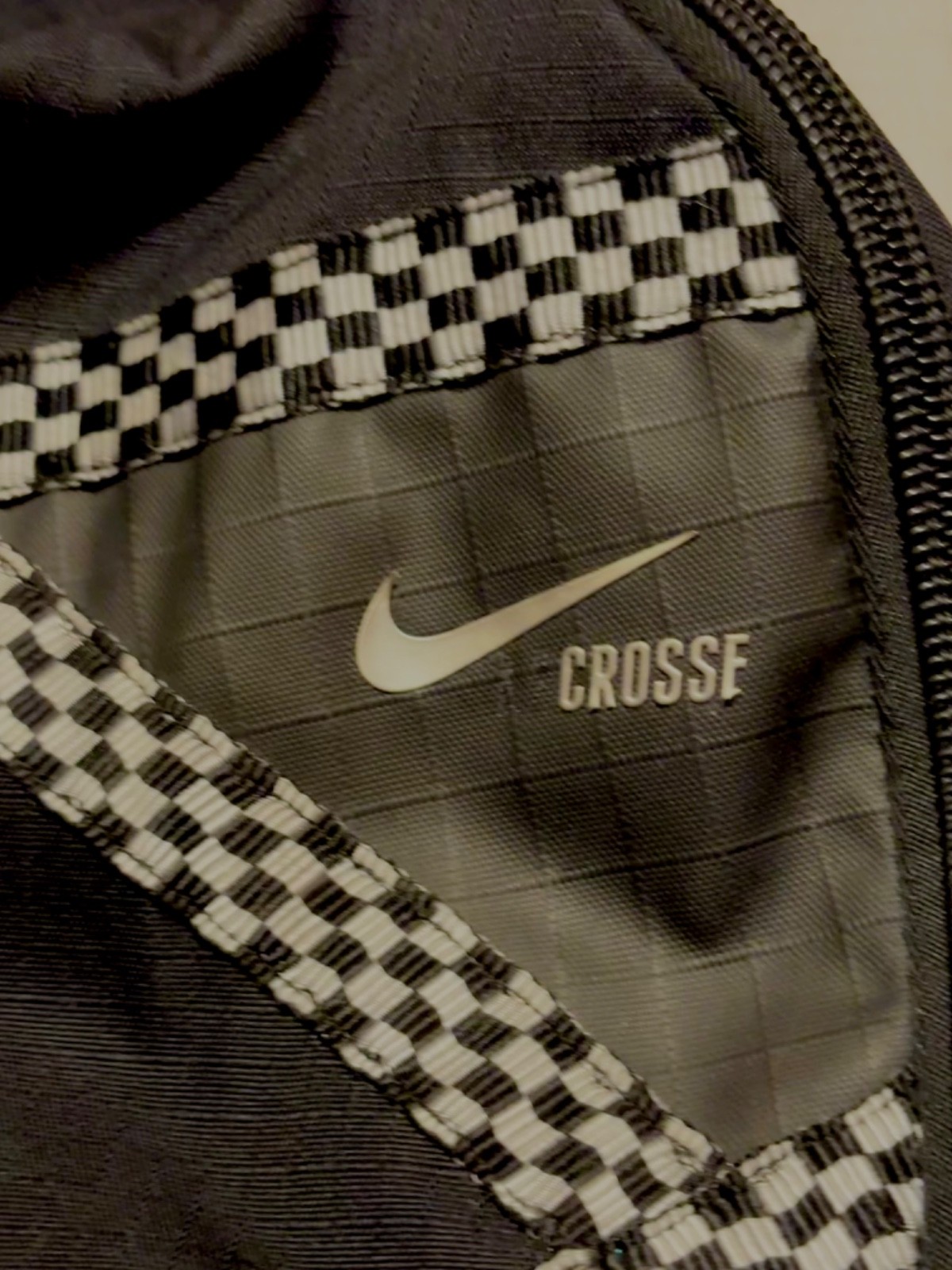 Nike Lacrosse Face-Off Game Day Extra Large Backpack Black Gear Bag Stick Slot