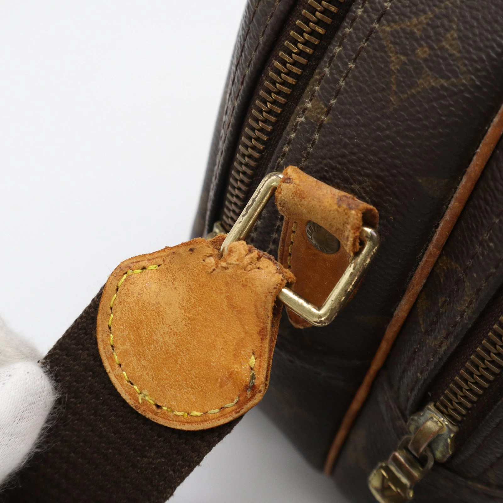 Returns accepted within 3 days LOUIS VUITTON Monogram Reporter PM M45254 Shoulde
