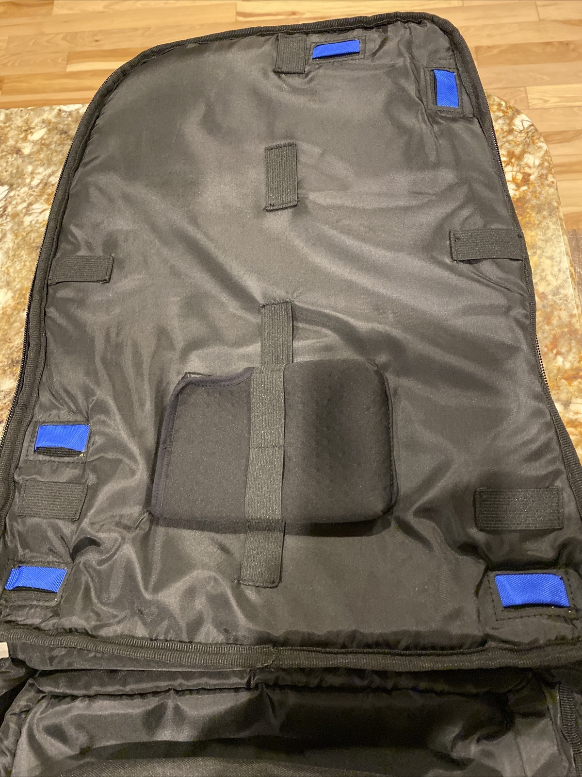 Large Computer Bag. Black And Blue In Color. See Picture For Brand. New.