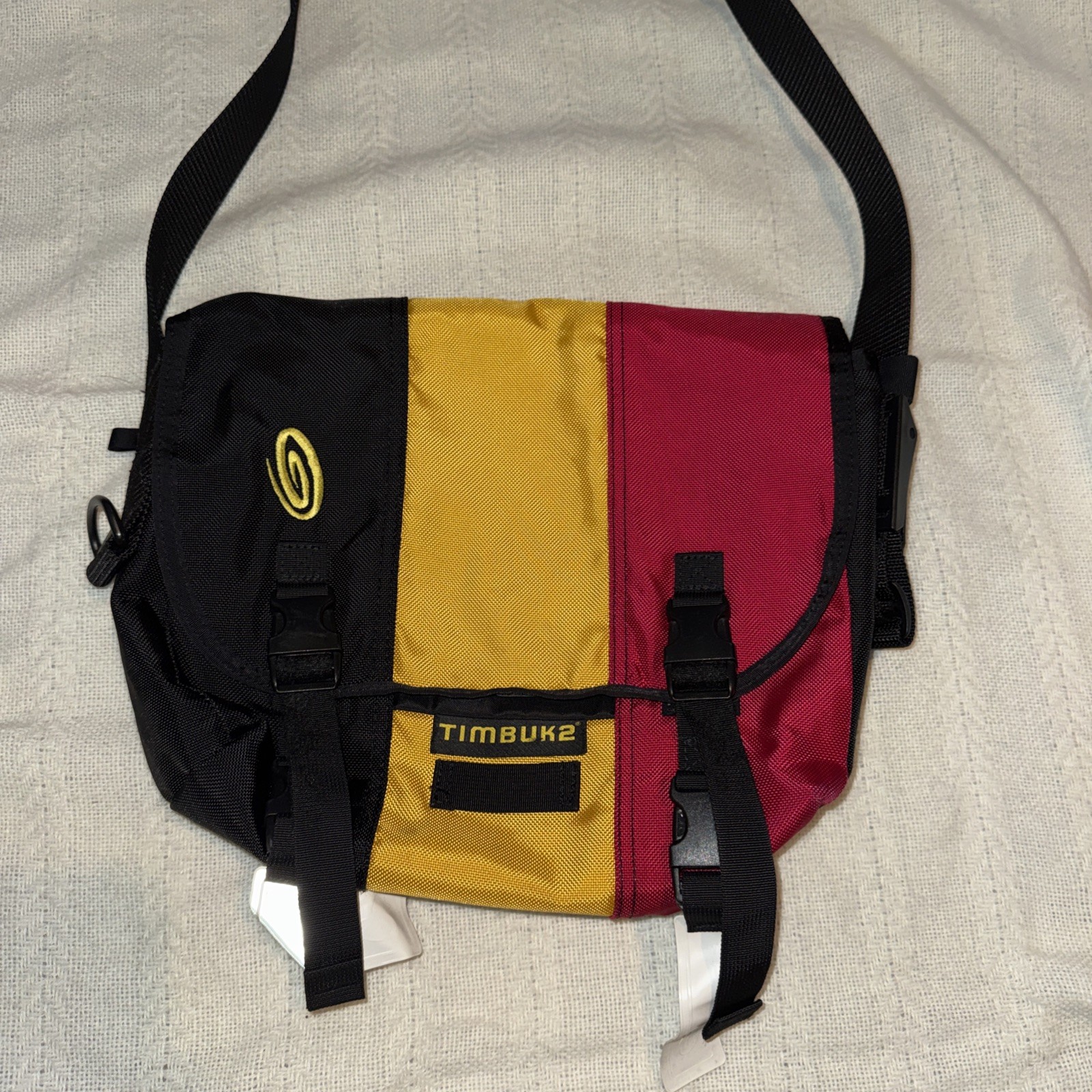 Timbuk2 Classic Laptop Messenger Bag Black, Yellow, Red