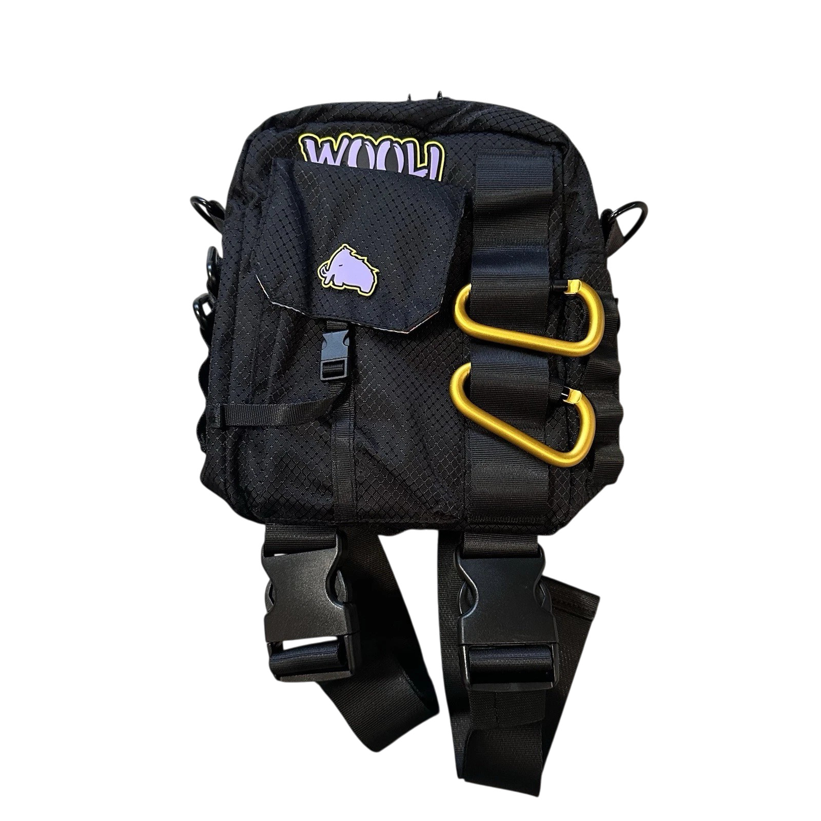 Wooli Crossbody Anti-theft 808 Designs Sling Bag w/strap and Lock NEW