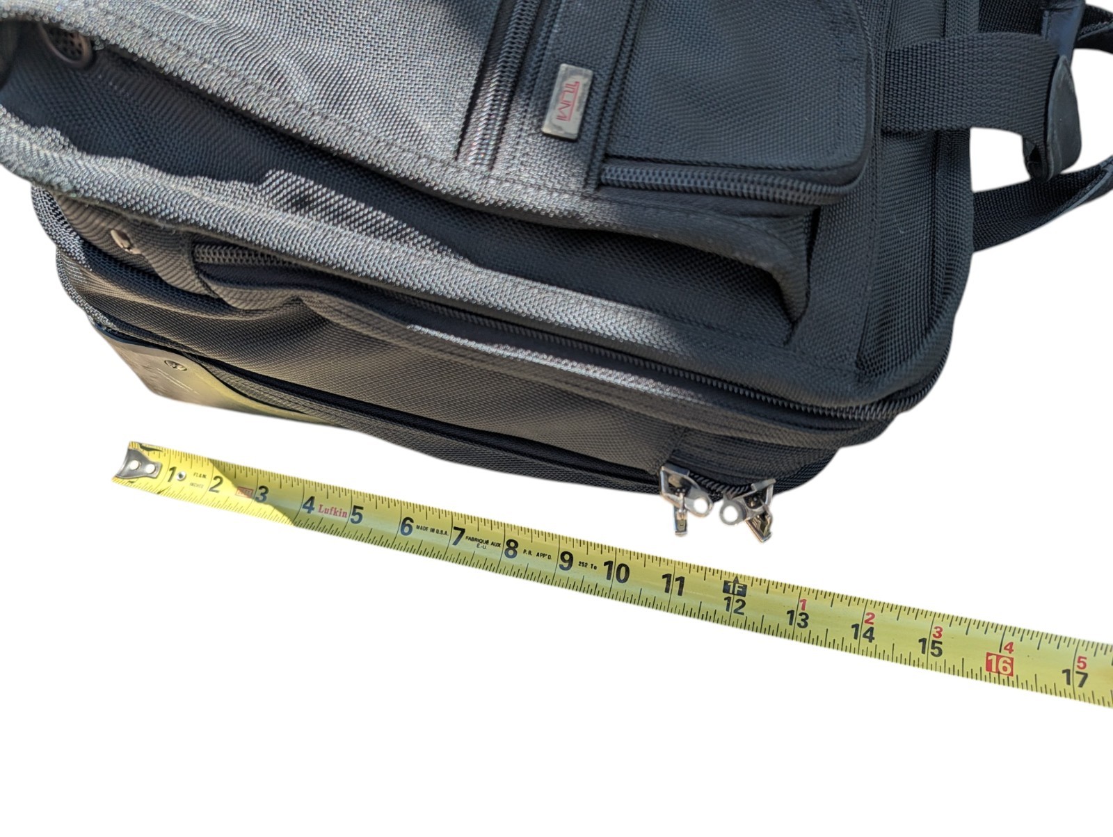 Tumi Alpha Rolling Briefcase 17″ Laptop Carry-on Bag Ballistic Nylon Expandable