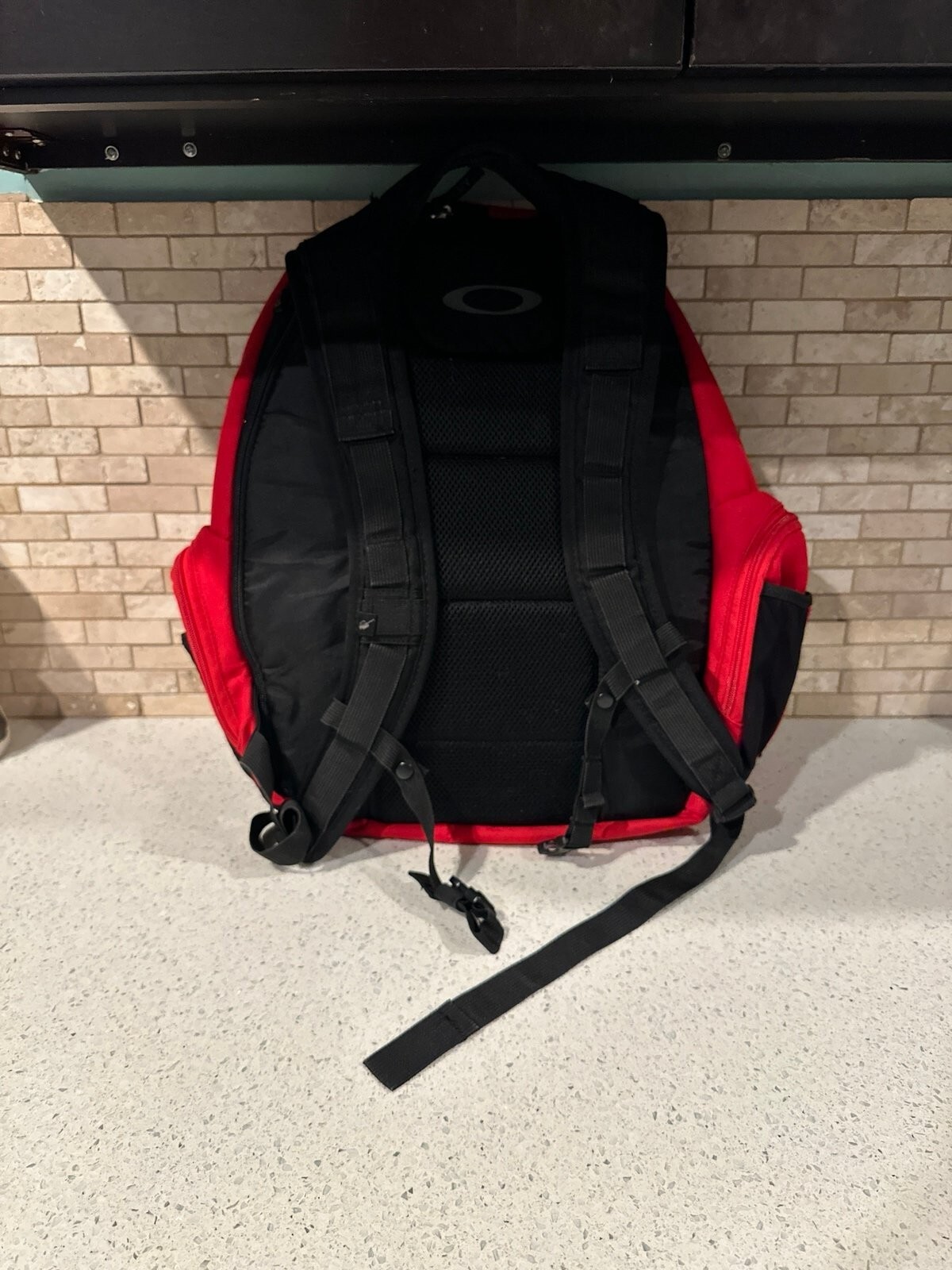 Oakley y2k deadstock red assault backpack Rare