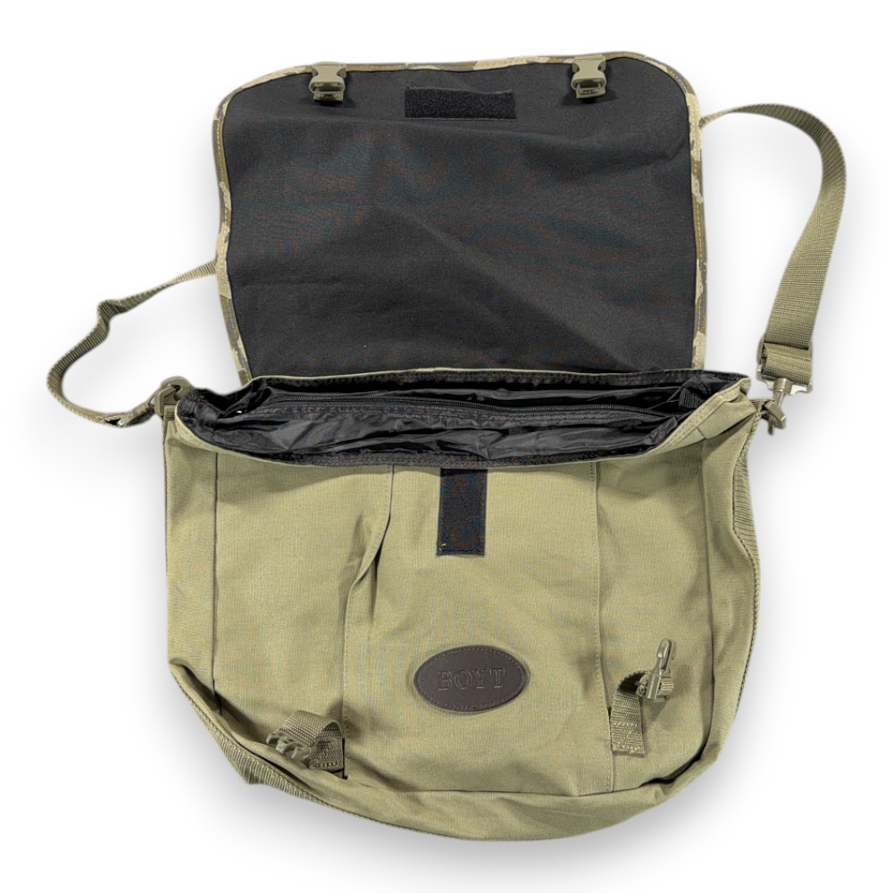 NWFT Bag Green Camo Mossy Oak Messenger Strap National Wild Turkey Federation