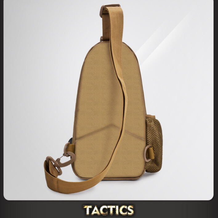 Mens Backpack Tactical Sling Shoulder Bag Molle Travel Chest Pack Outdoor Hiking