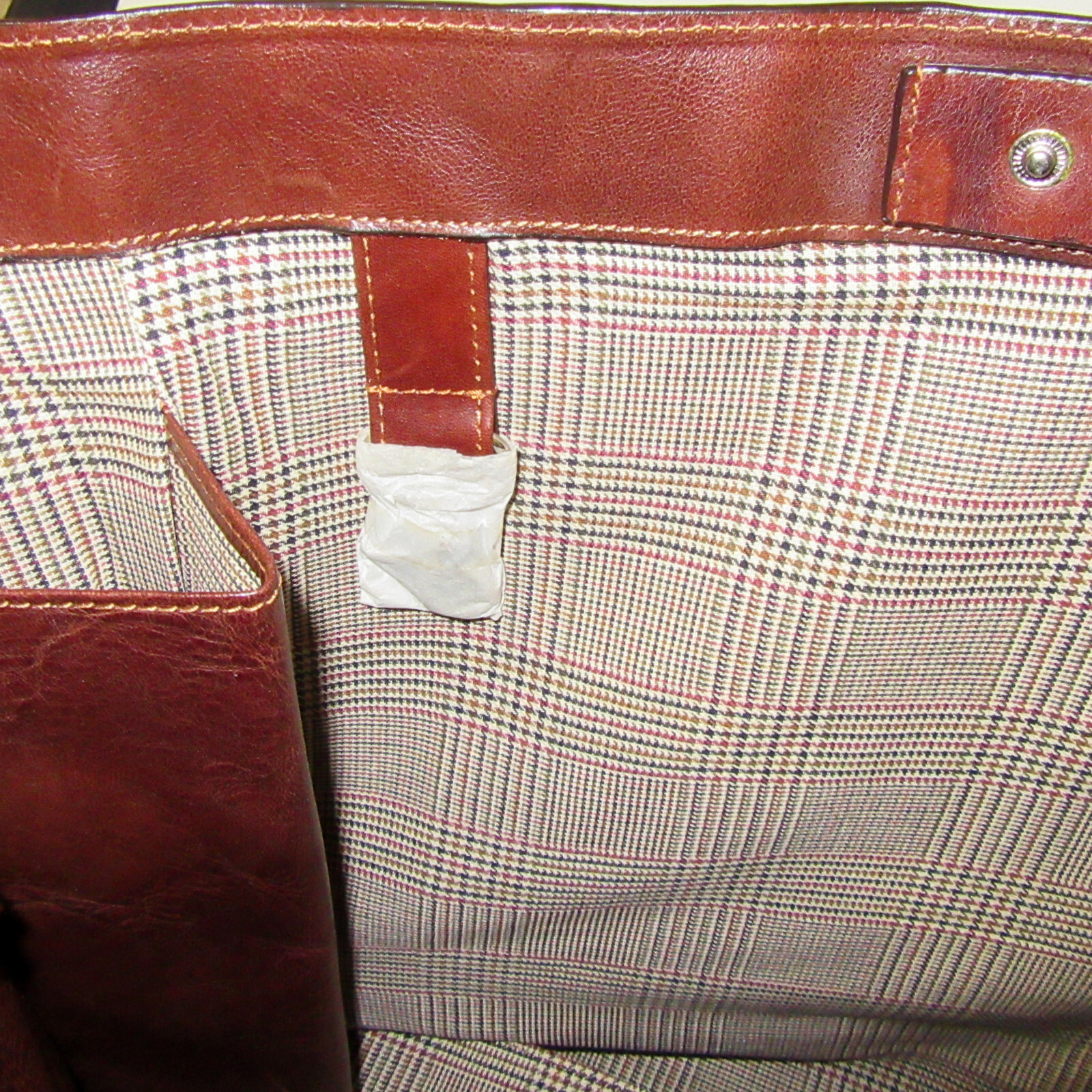 CAMBRIDGE ™ Deep Brown Top Grade LEATHER Professional Business Travel Bag – NEW