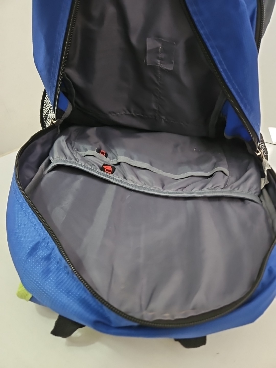 Fila black Blue Pre Owned Filatech Backpack Tons Of Space Used Back Pack