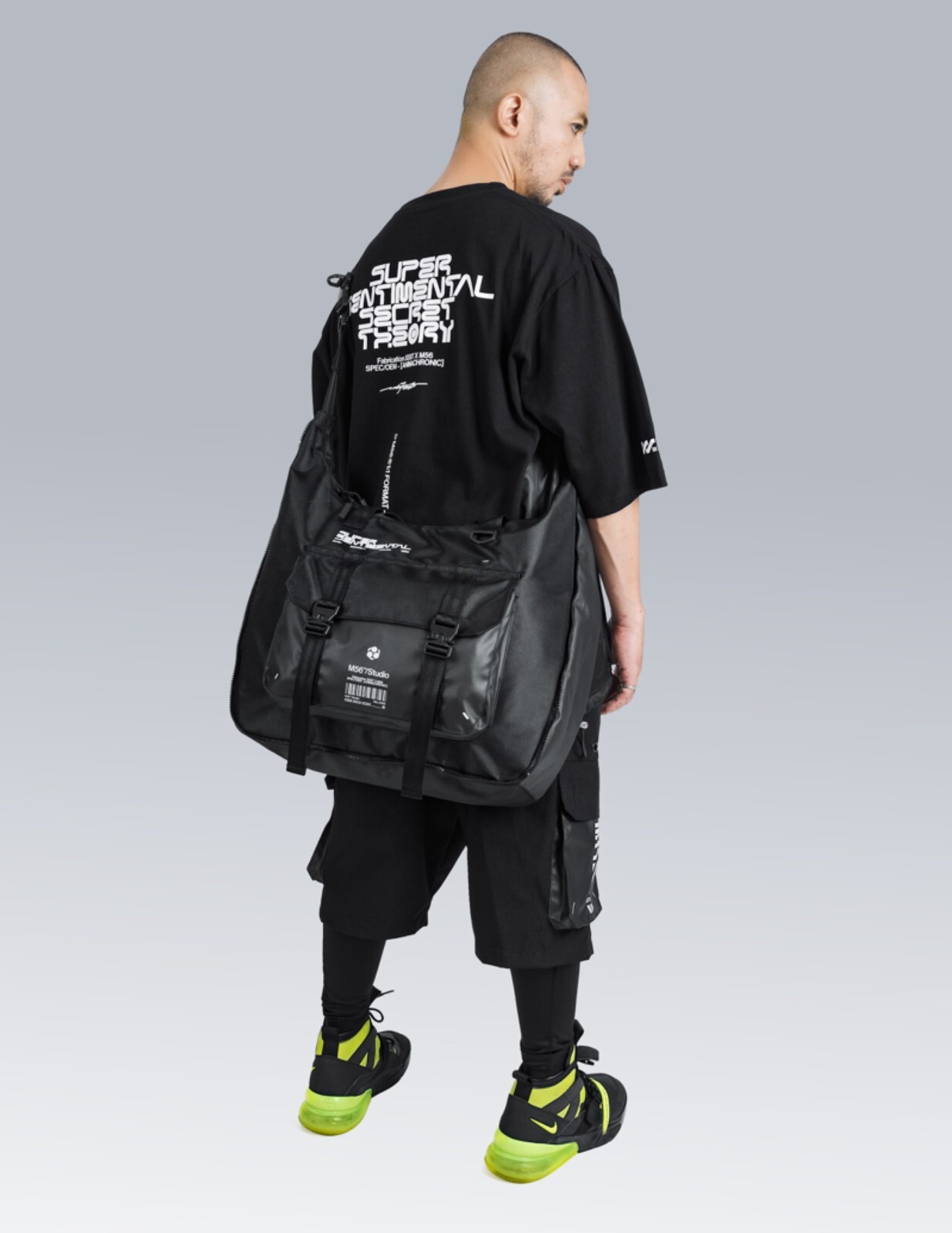 Machine56 x SSST Animachronic LUNAR/OEM-01 Lunar | messenger Crossbody Sling Bag