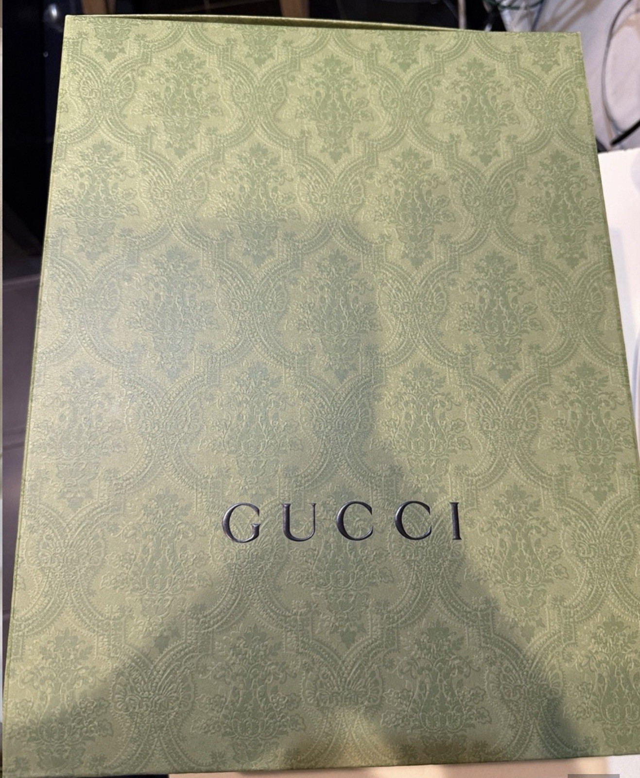 Gucci GG Embossed Belt Bag Large w/ Tags Lime Green