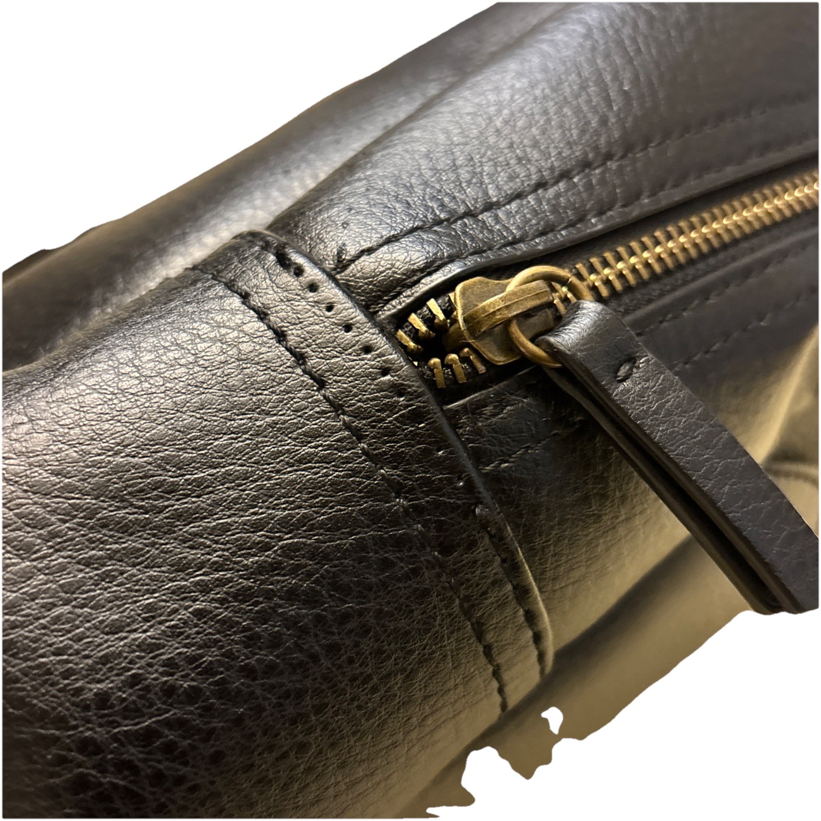 VTG FRYE & Co. Backpack Black Leather Quality Medium (MINOR SCRATCHES)