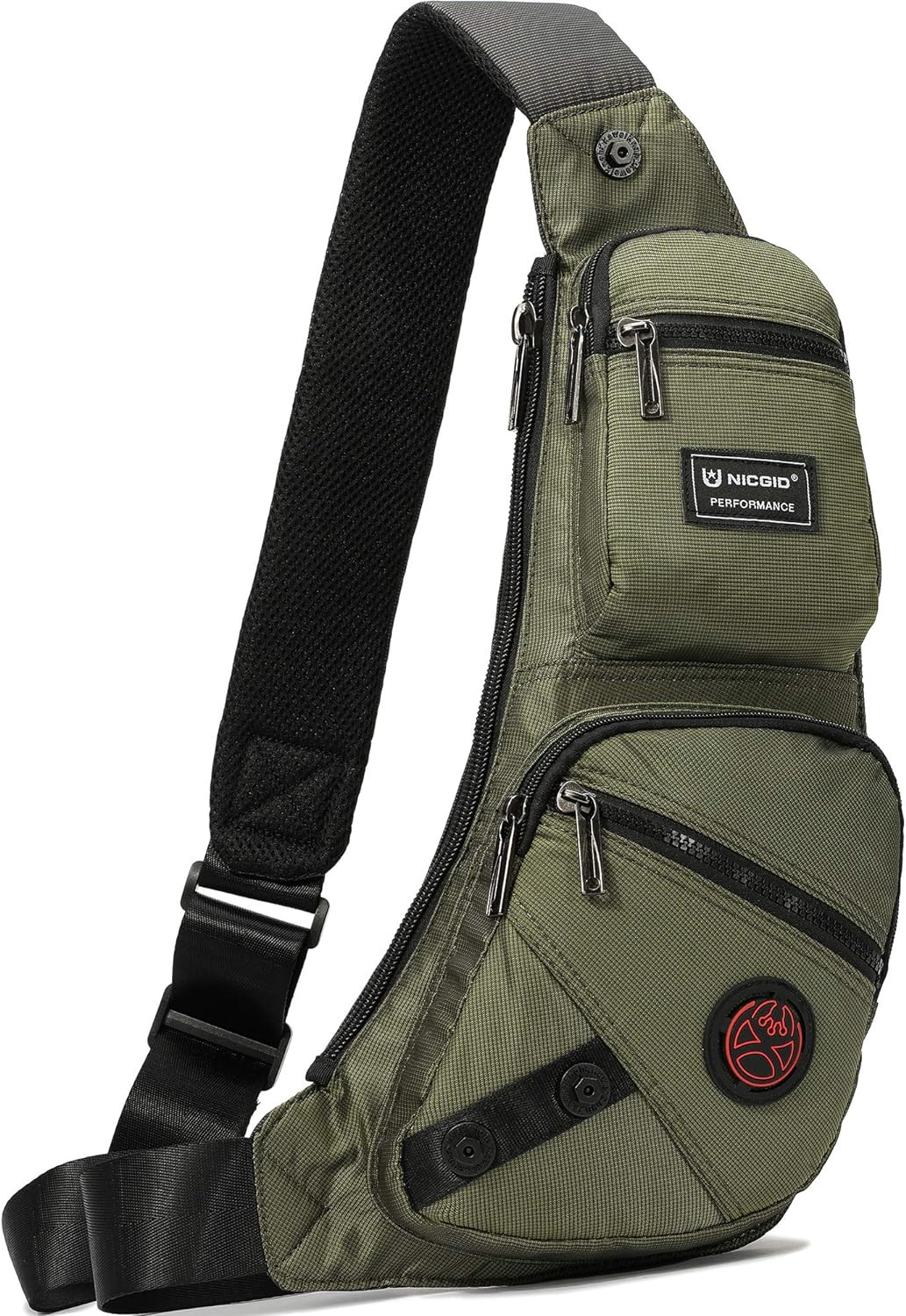 Sling Bag Chest Shoulder Backpack Crossbody Bags Casual Daypack for Men Women Gr