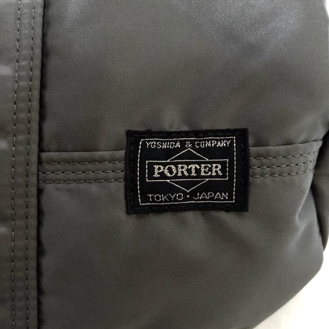 Porter Tanker Gray Mini Boston Duffel Bag L Yoshida Kaban Made in Japan