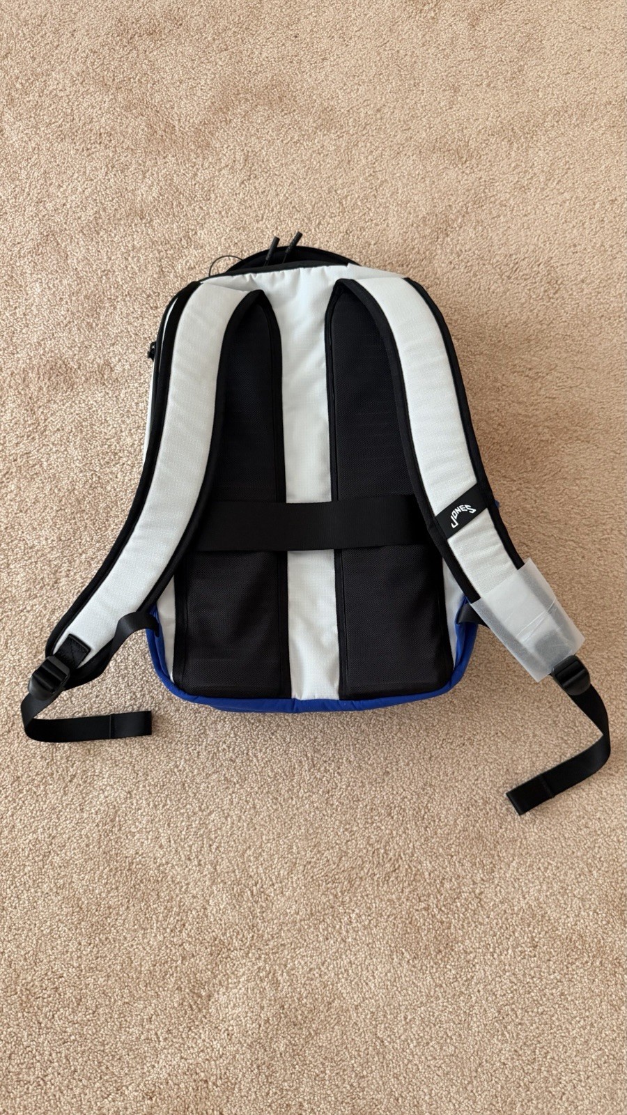 Jones Sports Co. A2 Backpack Grey And blue( 160 retail)